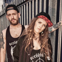 Load image into Gallery viewer, We May Not Be For You Black/Red Snapback Cap