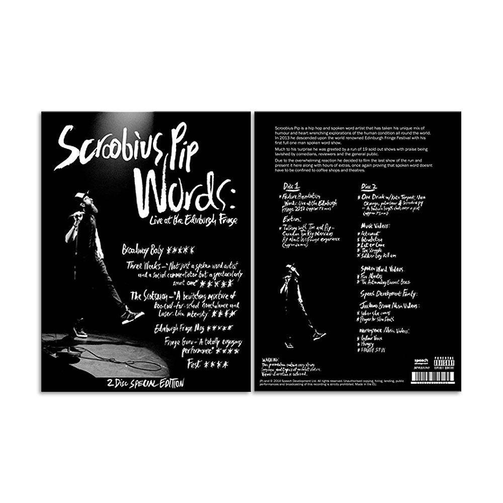 Words: Live At The Edinburgh Fringe 2DVD (Special Edition)
