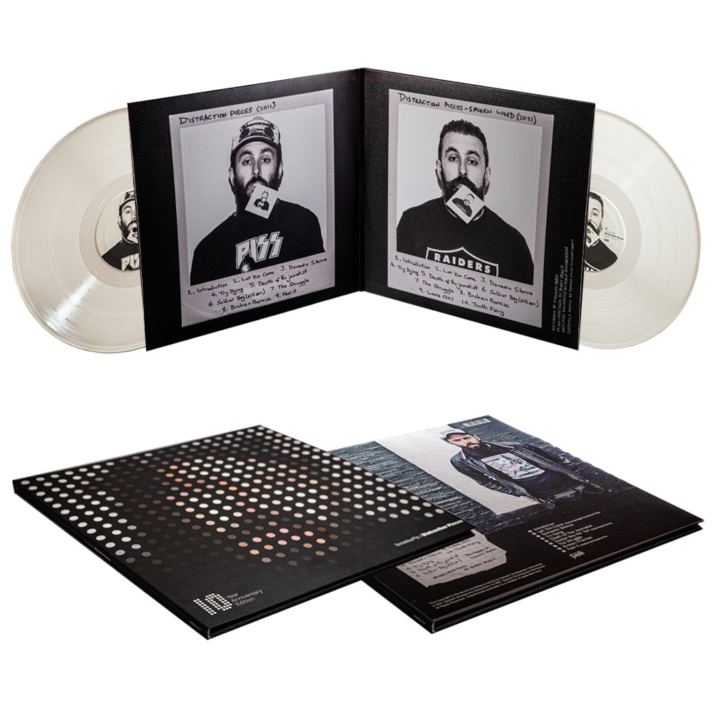 Distraction Pieces 10 Year Anniversary Edition White Double Vinyl